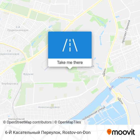 6-Й Касательный Переулок map
