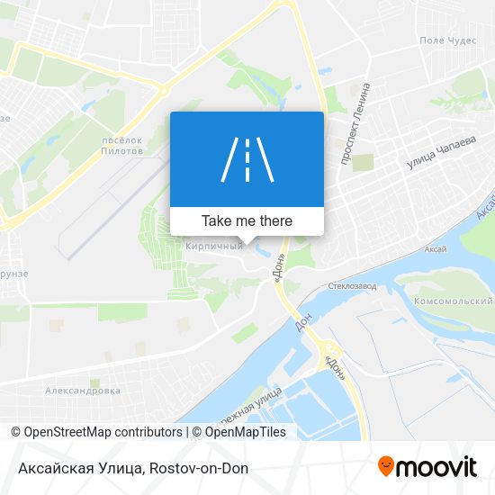 Аксайская Улица map