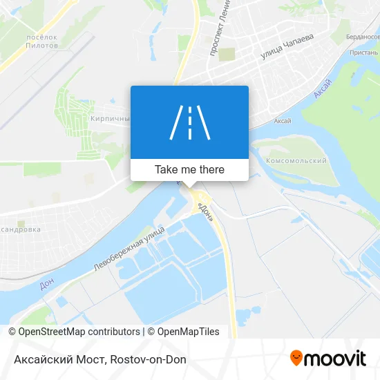 Аксайский Мост map