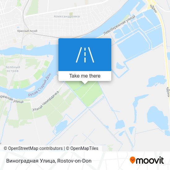 Виноградная Улица map