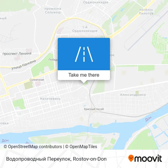 Водопроводный Переулок map