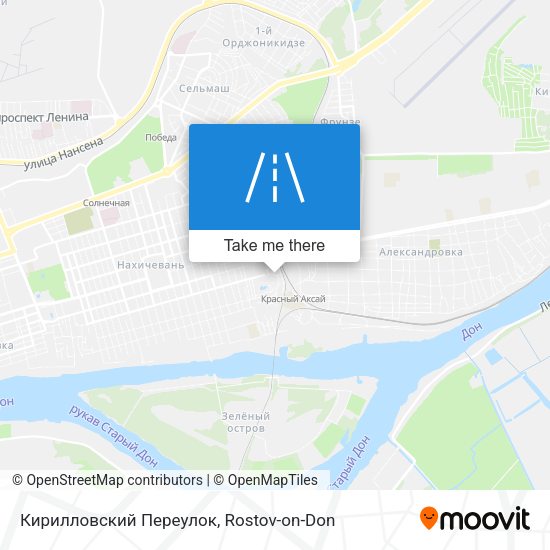 Кирилловский Переулок map