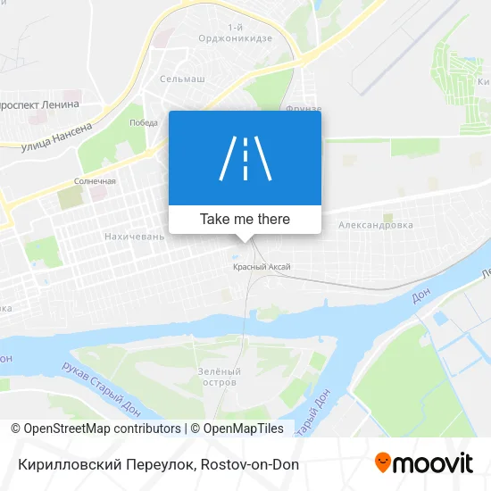 Кирилловский Переулок map