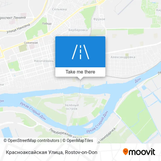 Красноаксайская Улица map