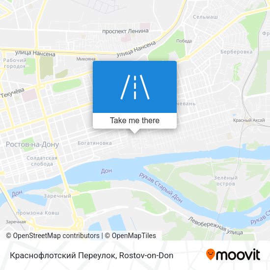 Краснофлотский Переулок map