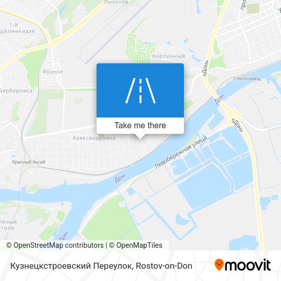 Кузнецкстроевский Переулок map
