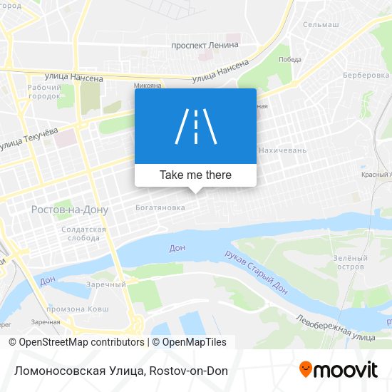 Ломоносовская Улица map