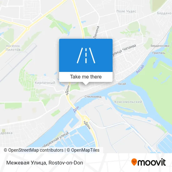 Межевая Улица map