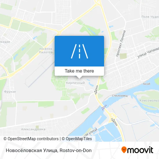Новосёловская Улица map