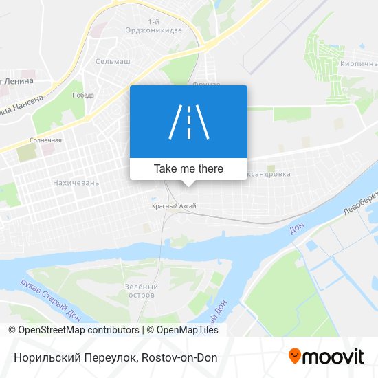 Норильский Переулок map