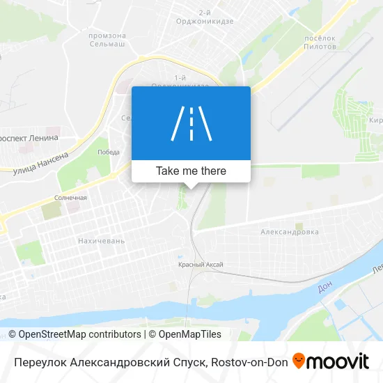 Переулок Александровский Спуск map