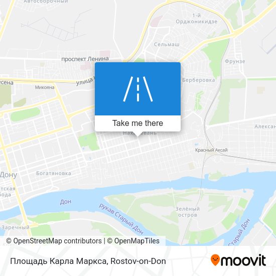 Площадь Карла Маркса map
