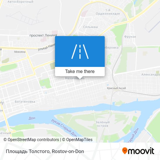 Площадь Толстого map