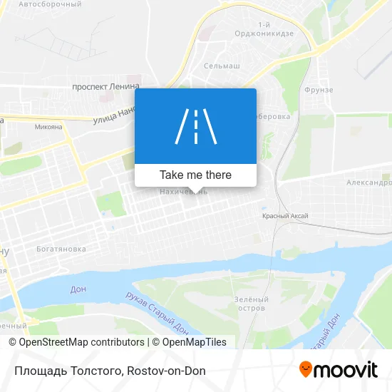 Площадь Толстого map