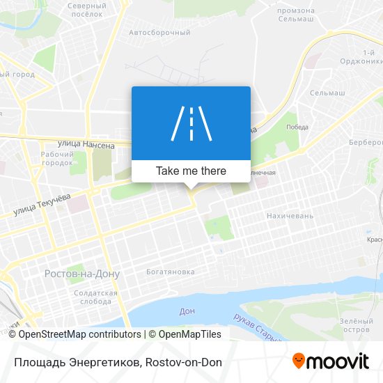 Площадь Энергетиков map