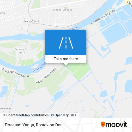 Полевая Улица map