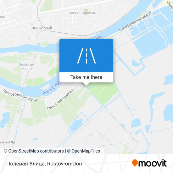 Полевая Улица map
