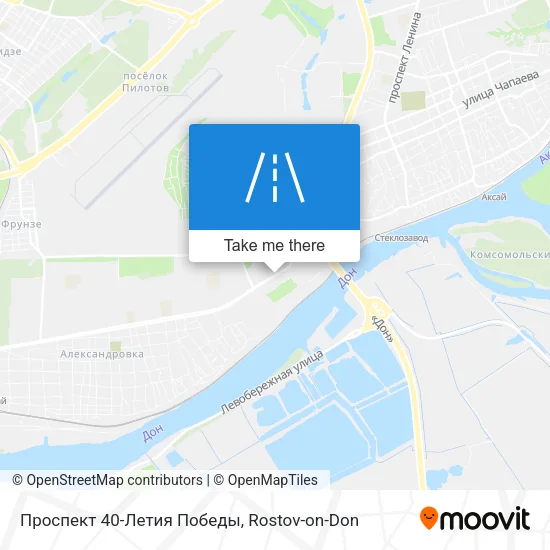 Проспект 40-Летия Победы map