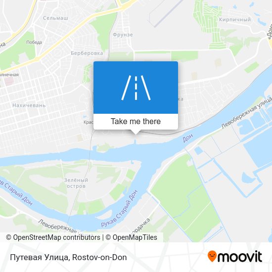 Путевая Улица map