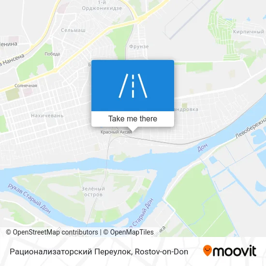 Рационализаторский Переулок map