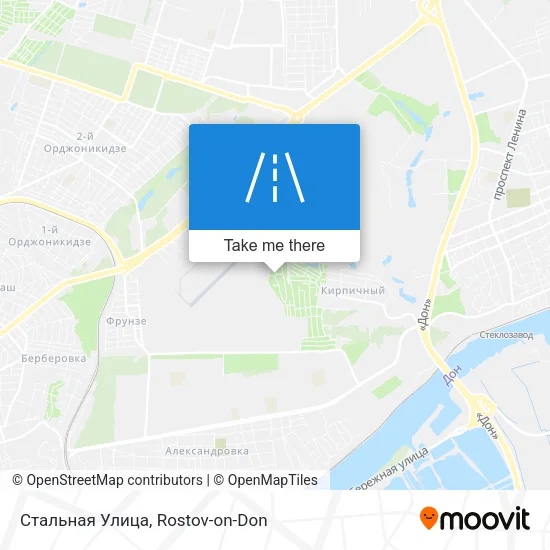 Стальная Улица map