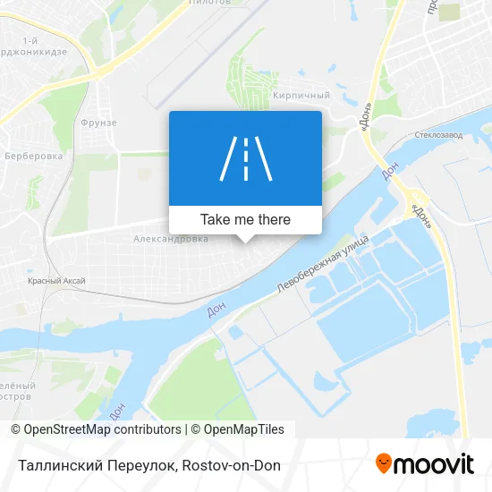Таллинский Переулок map
