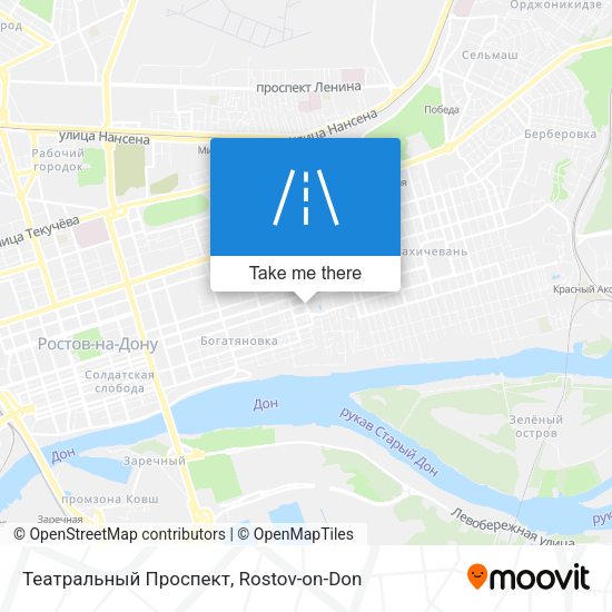 Театральный Проспект map