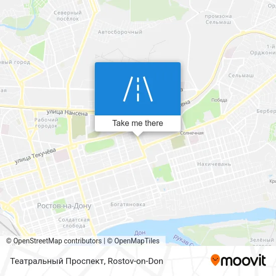 Театральный Проспект map