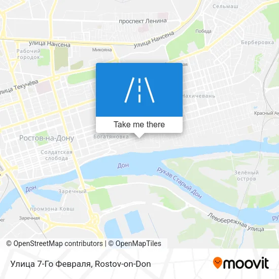 Улица 7-Го Февраля map