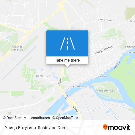 Улица Ватутина map