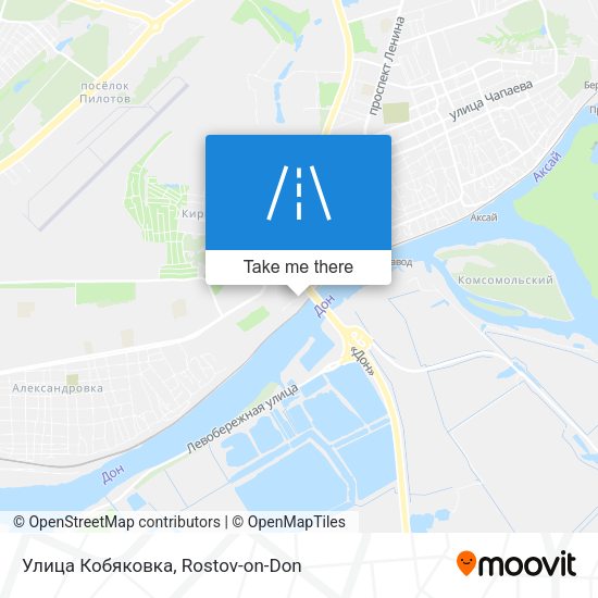 Улица Кобяковка map