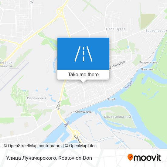 Улица Луначарского map