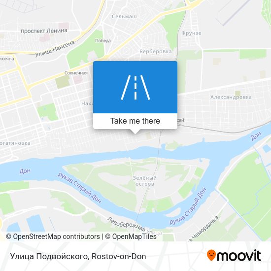 Улица Подвойского map