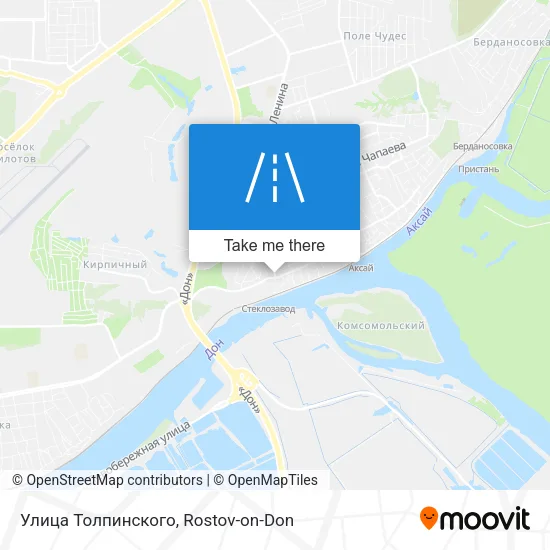 Улица Толпинского map