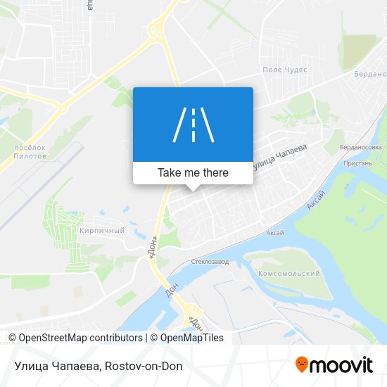 Улица Чапаева map