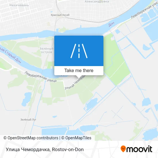 Улица Чемордачка map