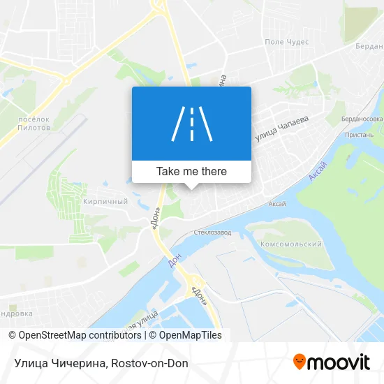 Улица Чичерина map