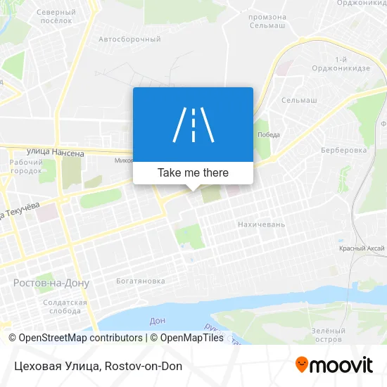 Цеховая Улица map