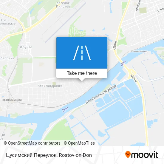 Цусимский Переулок map