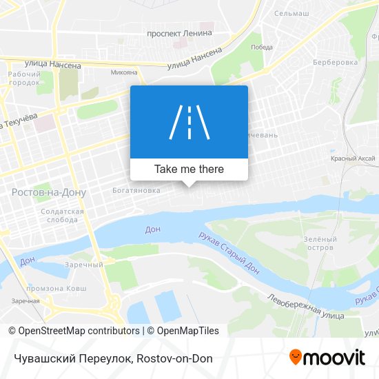 Чувашский Переулок map