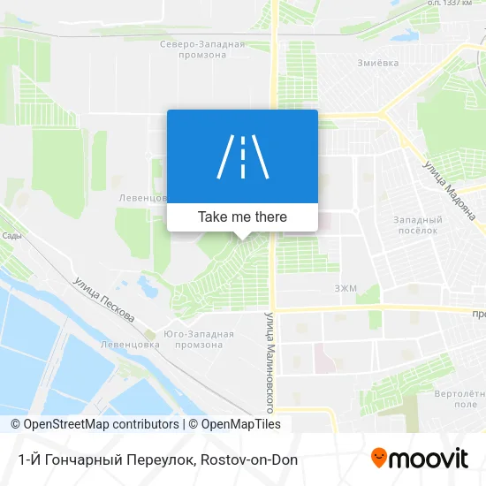 1-Й Гончарный Переулок map