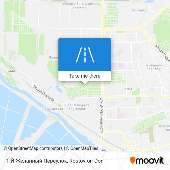 1-Й Желанный Переулок map