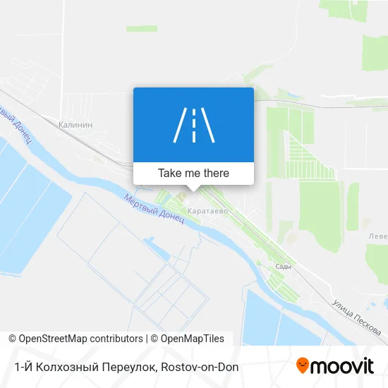 1-Й Колхозный Переулок map