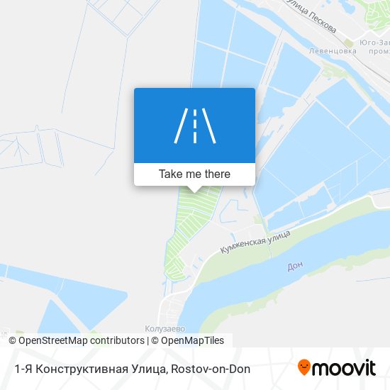 1-Я Конструктивная Улица map