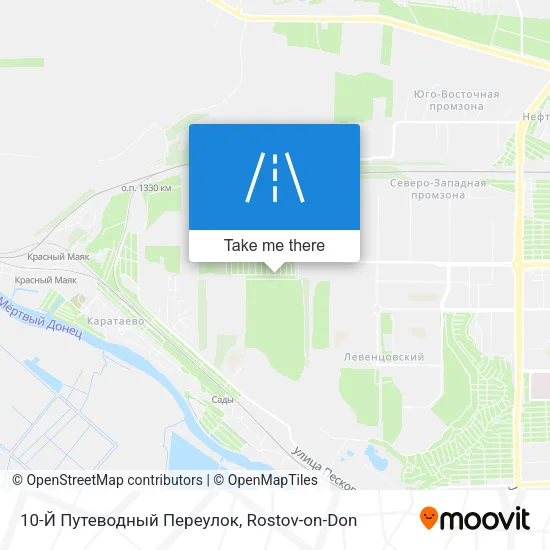 10-Й Путеводный Переулок map