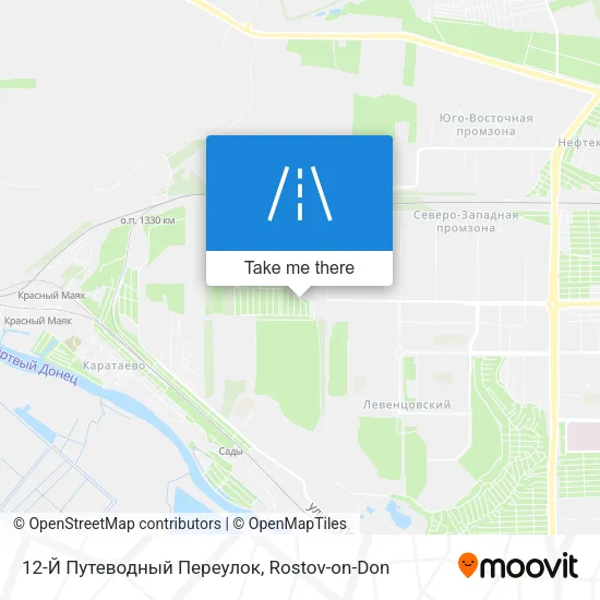 12-Й Путеводный Переулок map