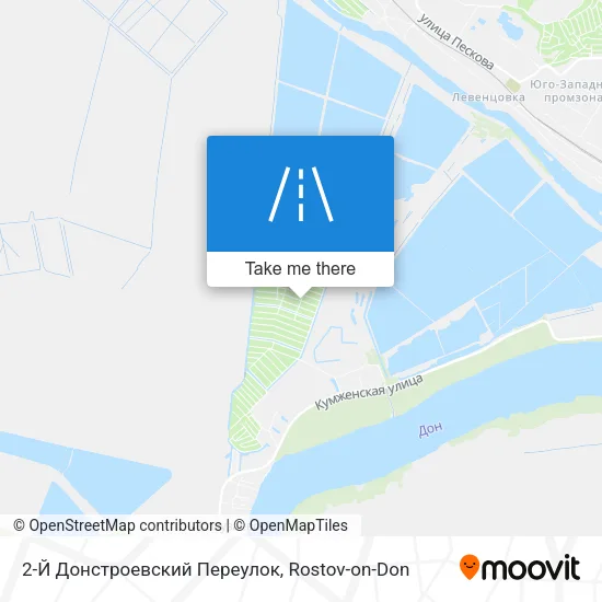2-Й Донстроевский Переулок map