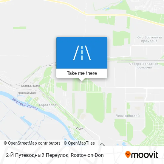 2-Й Путеводный Переулок map
