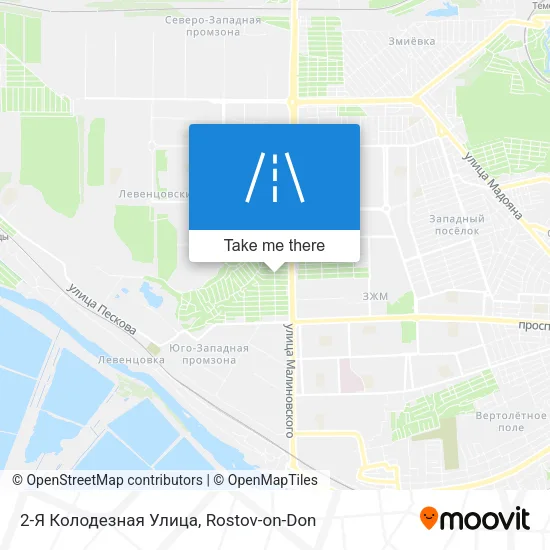 2-Я Колодезная Улица map