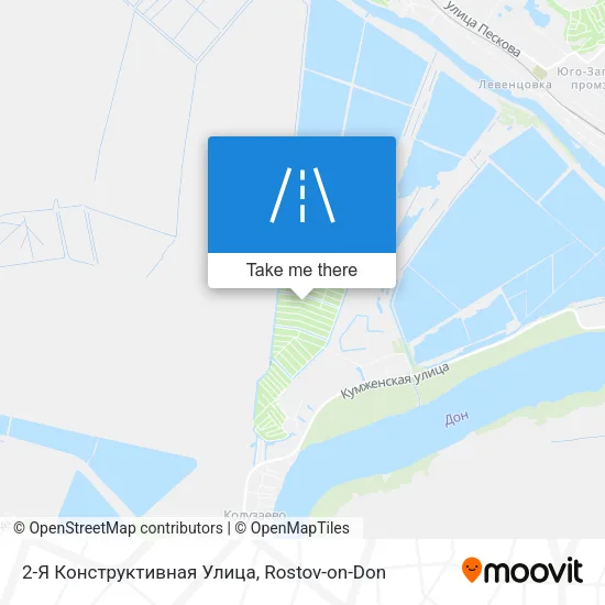 2-Я Конструктивная Улица map